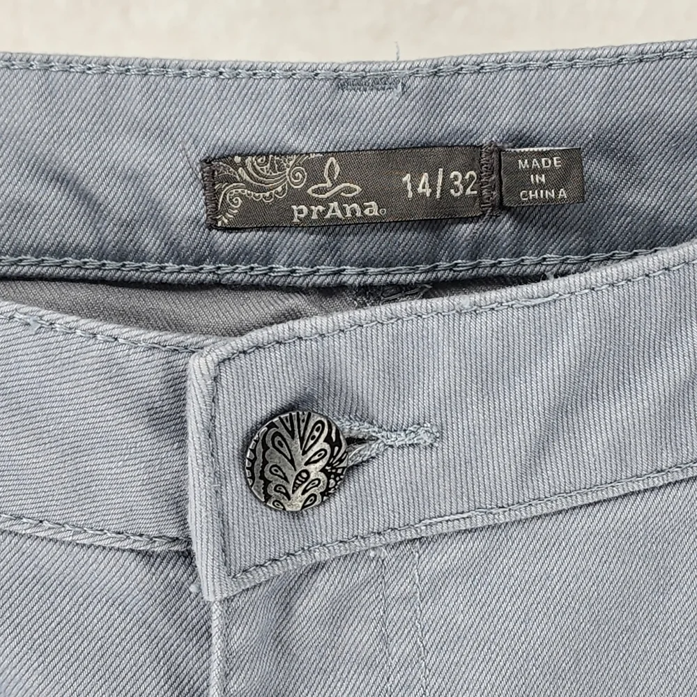 Prana Women's Kara  Low-Rise Tapered Leg Jeans - 14/32 - Picture 4 of 6